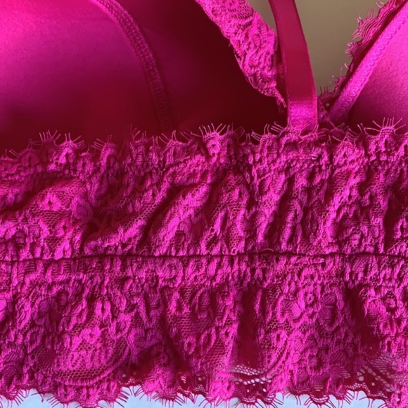 Aerie pink long line bra - Picture 4 of 5
